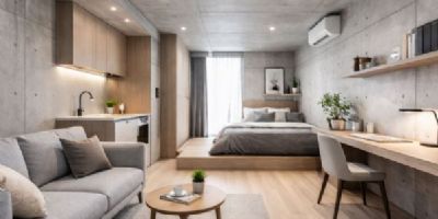 小坪數也能用清水模？空間放大與光線設計重點解析